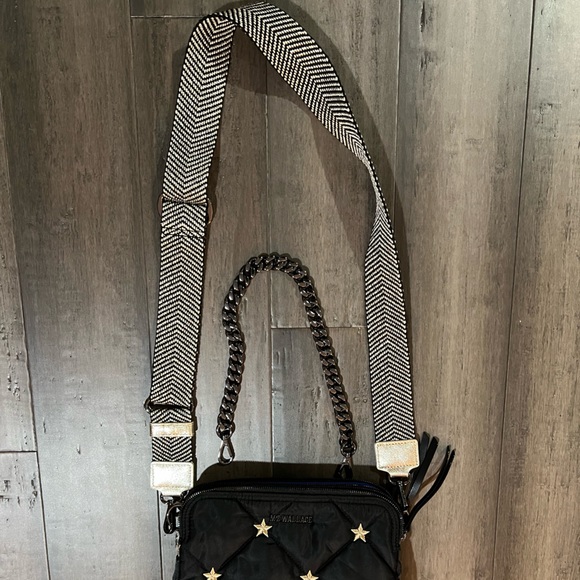 Mz Wallace Bowery crossbody in star print - Picture 6 of 16
